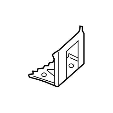 BMW 41-00-7-438-651 Trunk Floor Left