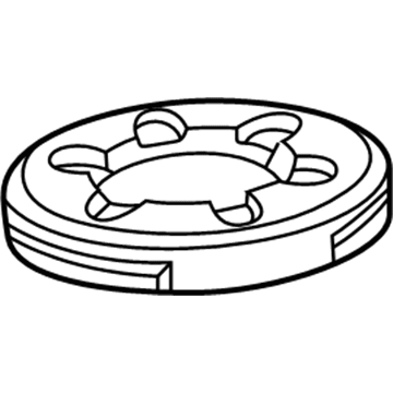 Honda 52686-S84-A01 Rubber, Rear Spring Mounting