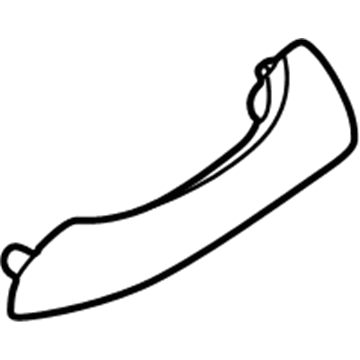 BMW 51-21-7-002-311 Handle Cover Bracket Left