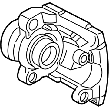 BMW 34-21-6-768-698 Brake Caliper Right