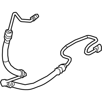 Infiniti 49720-4GB0B Power Steering Pressure Hose & Tube Assembly