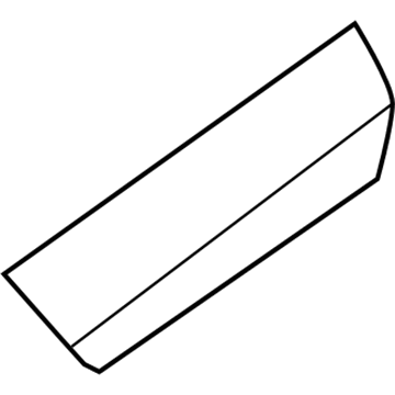 Nissan 82941-8S501 Rear Door Armrest, Left