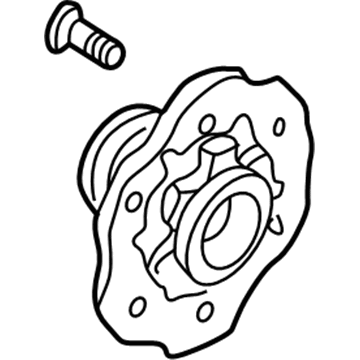 Nissan 40202-7Z200 Hub Assembly Road Wheel