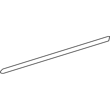 Lexus 75735-33051-J1 Moulding, Front Door Outside, Lower RH