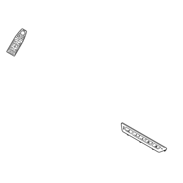 BMW 61-31-6-997-294 OPERATING FACILITY SEAT FUNC