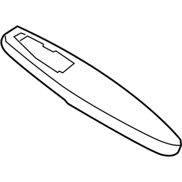 BMW 51-41-7-345-387 Armrest, Leather, Front Left