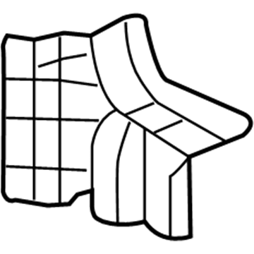 Honda 66114-SCV-A01ZZ Stiffener, R. RR. Panel Side