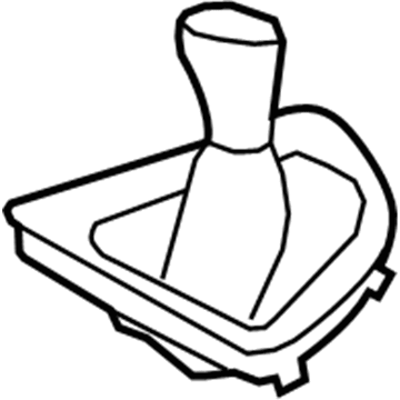 BMW 25-11-7-595-326 Sport Gearshift Knob With Chrome Ring