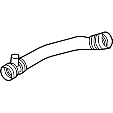 BMW 17-12-7-540-666 Radiator Coolant Hose