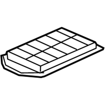 Honda 17220-RZA-000 Element Assembly, Air Cleaner