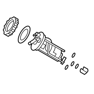 Acura 17048-TR0-A00 Filter Set, Fuel