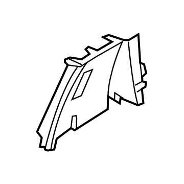 Nissan 76913-9FT2A GARNISH-Lock Pillar, Upper RH