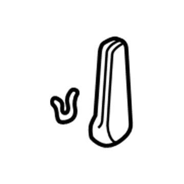 Honda 72620-S0X-A02ZA Handle Assembly, Slide Door Inside (Graphite Black)