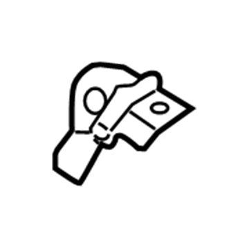 Hyundai 89720-2L500 Bracket Assembly-Rear Seat Back Hinge