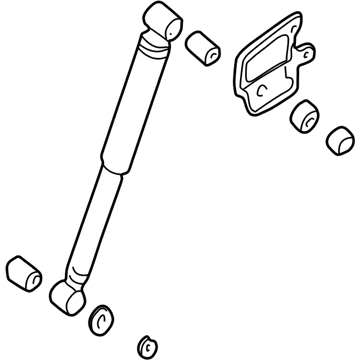 Nissan 56200-2Z325 ABSORBER Kit-Shock, Rear
