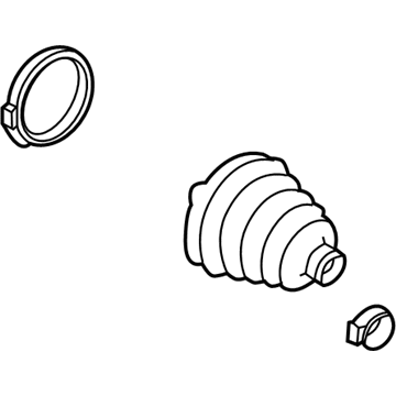 GM 26044381 Boot Kit, Front Wheel Drive Shaft Tri-Pot Joint