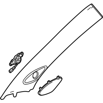 GM 84824932 Windshield Pillar Trim