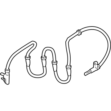 Infiniti 47910-4GA0A Sensor Assy-Antiskid, Front
