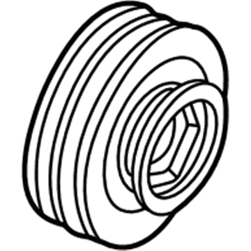 Honda 13810-P26-003 Pulley, Crankshaft