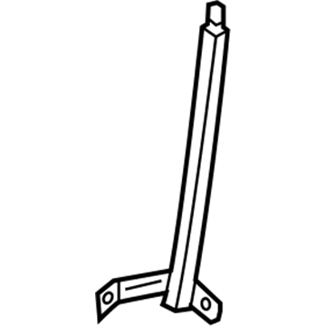 Nissan 80386-9AN0A Glass Run-Door Lower SASH, Front RH