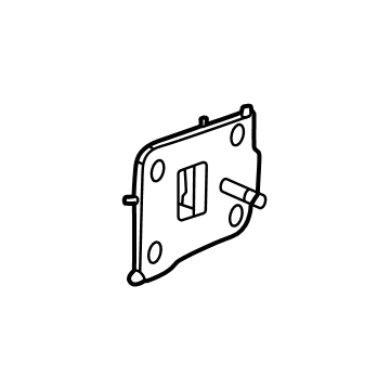 GM 85058754 BRACKET-RR BPR IMP BAR