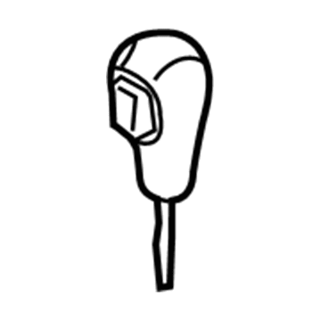 BMW 25-16-7-526-986 Selector Lever Handle, Leath, Plastic Ring