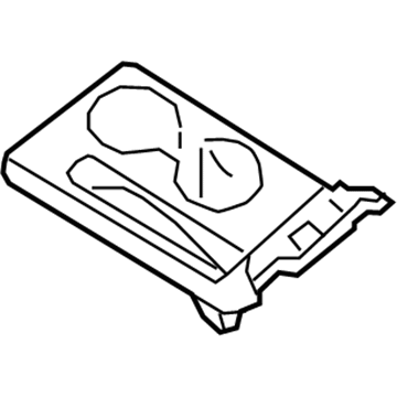 Nissan 96913-4FU0B FINISHER Console