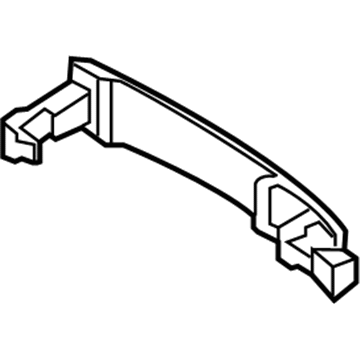 Nissan 80640-1FG0B Outside Door Handle