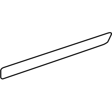 Toyota 75741-0C080-J0 Body Side Molding