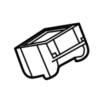 BMW 51-16-8-159-698 Center Console Storing Partition, Centre