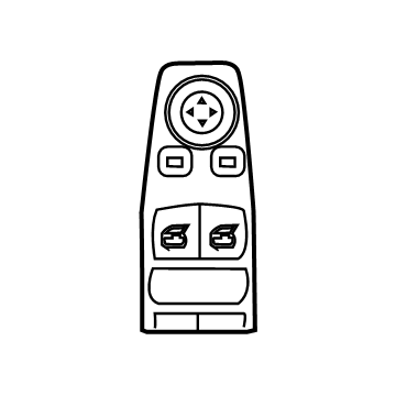 BMW 61-31-9-370-403 OPERATING UNIT, SWITCH MODUL