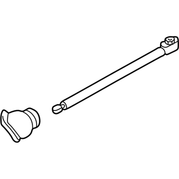 BMW 51-22-7-001-006 Door Brake, Rear Right