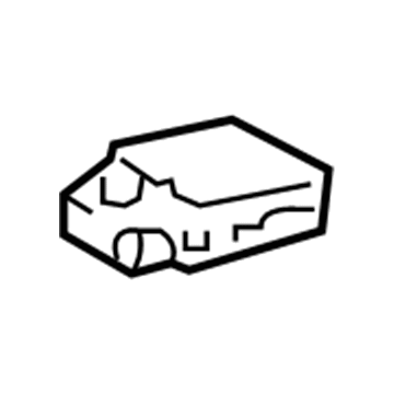 Lexus 85662-48010 Motor, Light Reflector