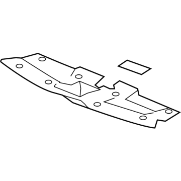 Honda 71125-TLA-A50 COVER, FR- GRILLE