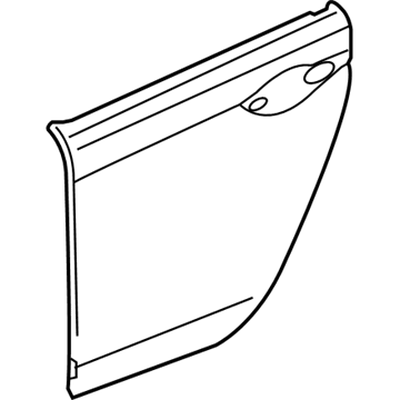 Acura 67651-TL0-300ZZ Skin, Left Rear Door
