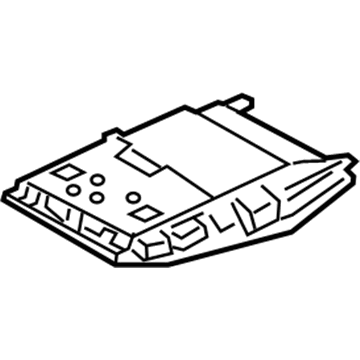 Lexus 81208-50040-E0 Lamp Sub-Assembly, Map