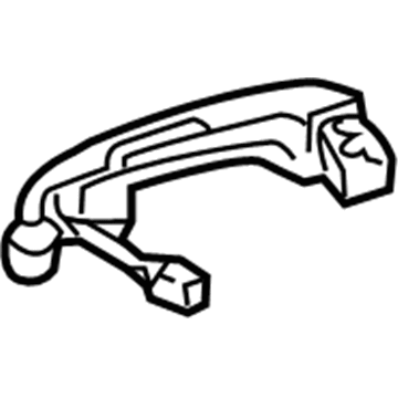Toyota 69210-02110-C1 Handle, Outside