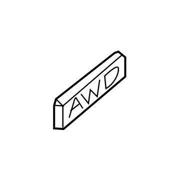 GM 25979747 Nameplate