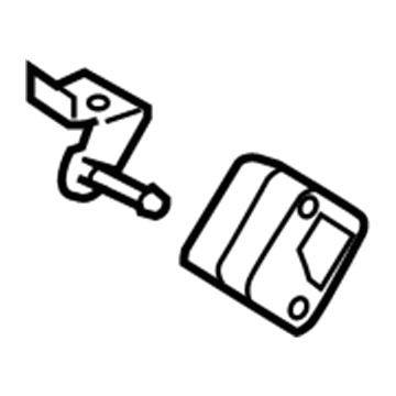 BMW 18-30-7-525-615 Rubber Mount With Bracket