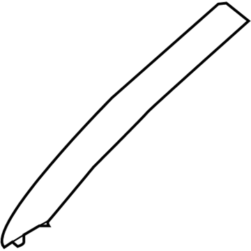 Infiniti 76911-5NA0A Garnish Assy-Front Pillar, RH