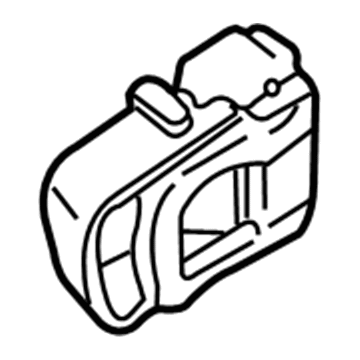 Nissan 80670-9Z802 Rear Interior Door Handle Assembly, Right