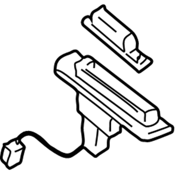 Nissan 90330-7B010 Lock Assembly-Tail Gate