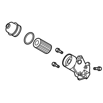 Hyundai 26310-3CAA0 Engine Oil Filter Assembly