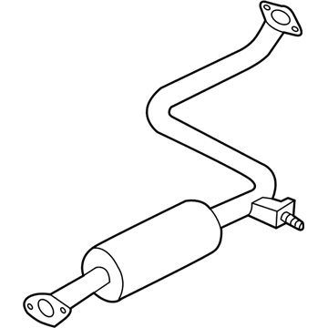 Nissan 20300-3Y700 Exhaust, Sub Muffler Assembly