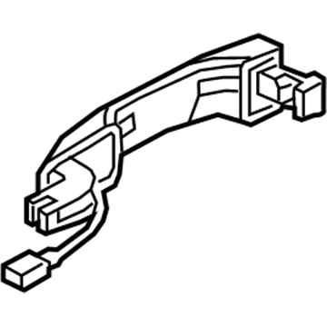 Honda 72141-TVA-A81ZG Handle, Right Front (Modern Steel Metallic) (Smart)