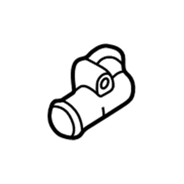 Kia 0K24T15172 Cover-Thermostat