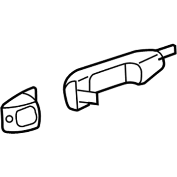 Mopar 4589027AA Handle-Exterior Door