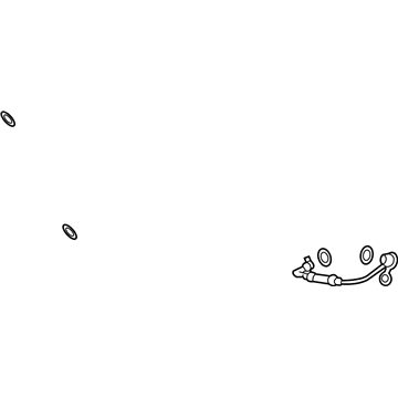 Ford FT4Z-8K153-D Coolant Line