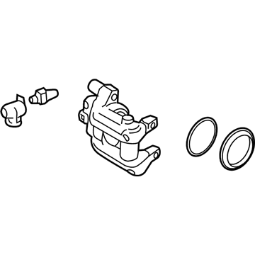 BMW 34-21-6-850-857 Brake Caliper Left