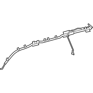 Lexus 62180-60120 Air Bag Assembly, Curtain Shield